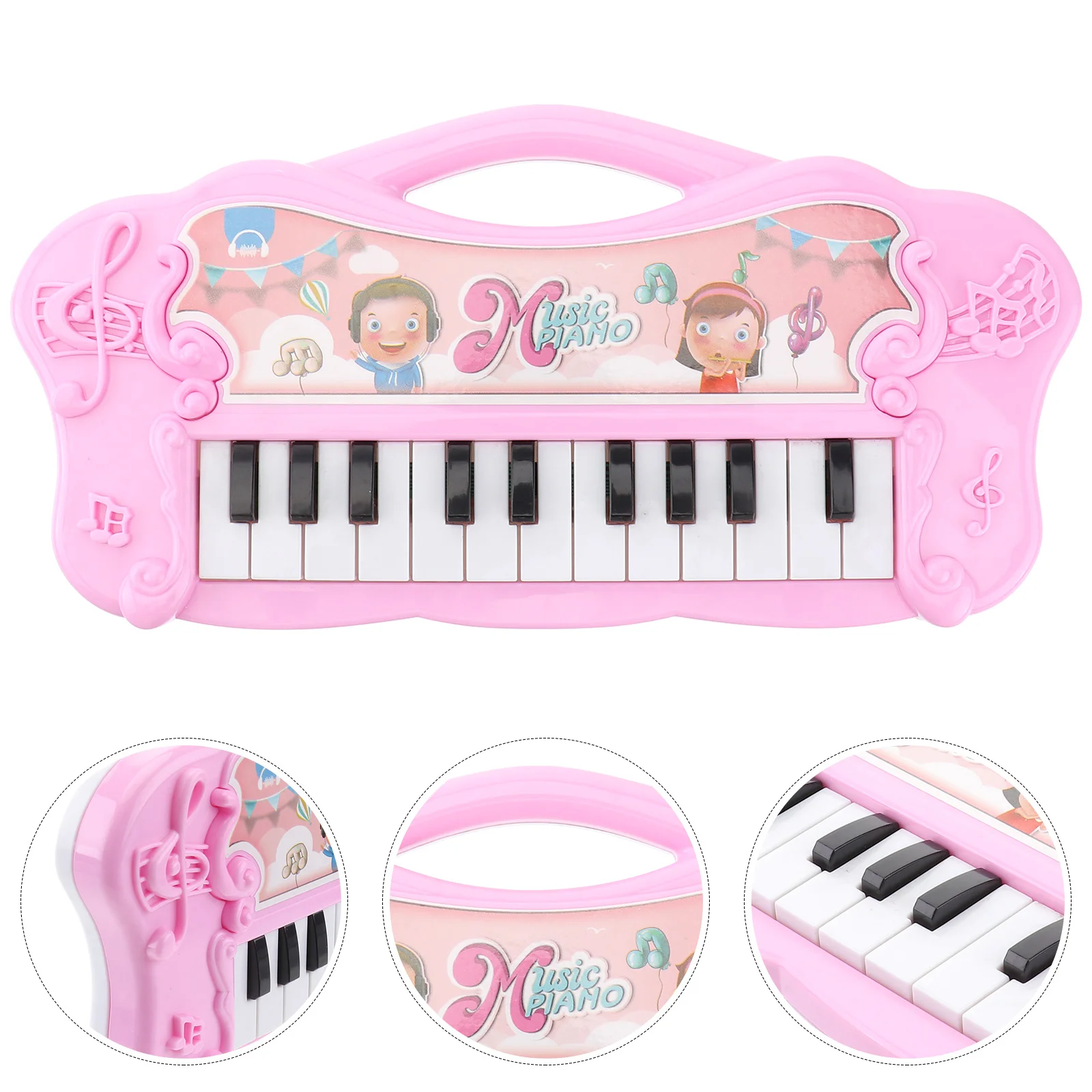

Музыкальная клавиатура, игрушка для детей, Детский игровой набор, мини детский электронный орган, музыкальный инструмент, пластиковая развивающая игрушка для детей