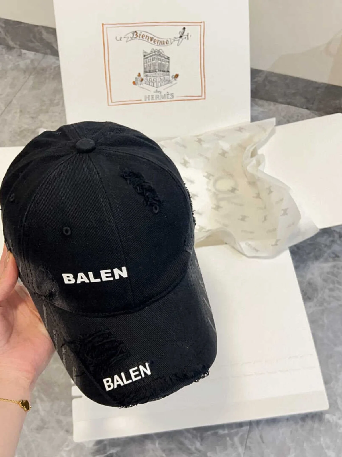 Новинка 2024 модный бренд Ins Paris plus потертая бейсболка европейские товары мужская и