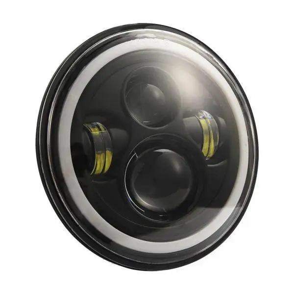 

2x 7-дюймовые круглые фары 200 Вт, янтарные фонари для