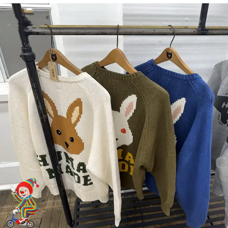 

HUMAN MADE Rabbit Jacquard Sweater