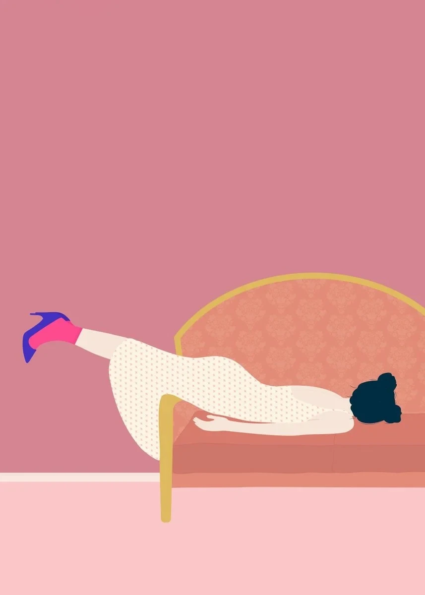 

Абстрактный постер "Скандинавская женщина"