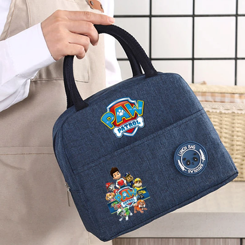 Сумка для обеда Щенячий патруль детей-подростков Чейз Скай аниме мультяшный