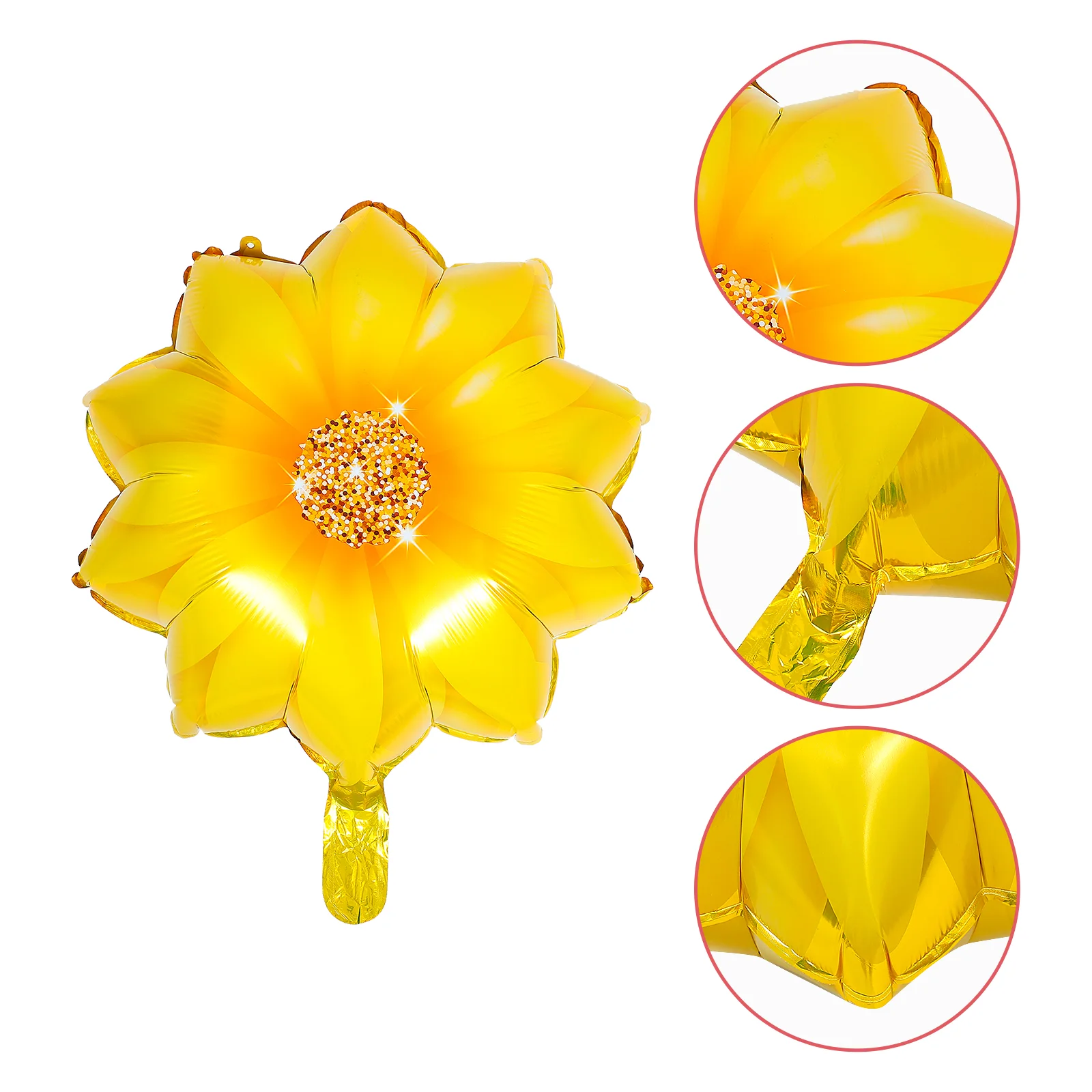 

Balloon Sunflower Balloons Anniversary Partylayout Birthday Decorative Backdrop Festival Graduation Bachelorette Flower