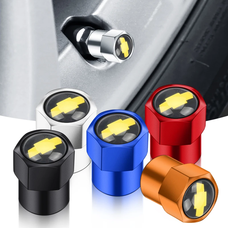 Стайлинг автомобиля 4 шт. металлические колпачки для клапанов колес чехол штока