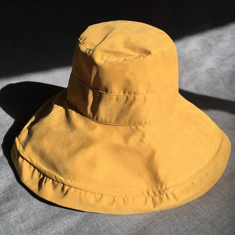 

JC1 Women Cotton Embroidered letters Fashion Letters Fisherman Hat Leisure Sun Protection Hat Couple Unisex Bucket Caps