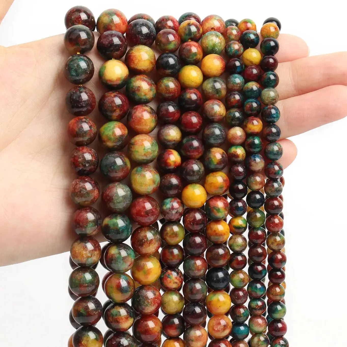 Природный камень оптимизируйте фотоэлемент бусины изготовление ювелирных