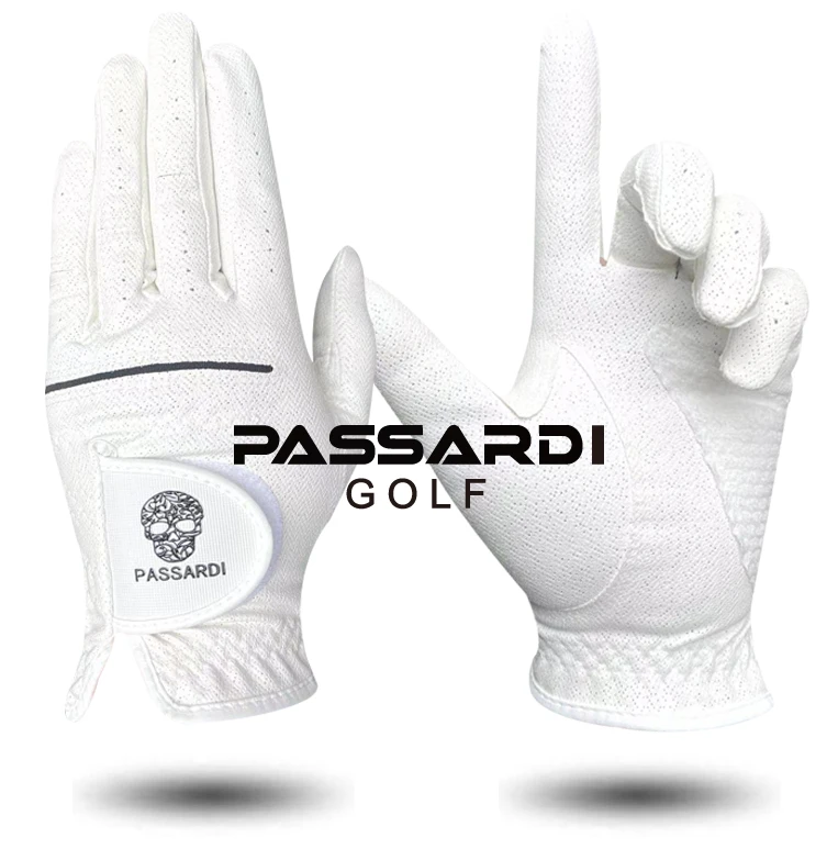 

Summer Korean PASSARDI Golf Men's Gloves Anti slip Wear resistant Breathable Men's Left Hand Cover Can Touch