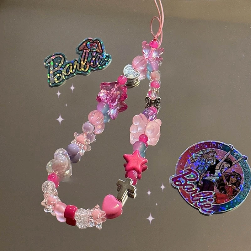 

Keychain Strap Phone Lanyard Women Girls Pendant Hanging Ornament Birthday Gift