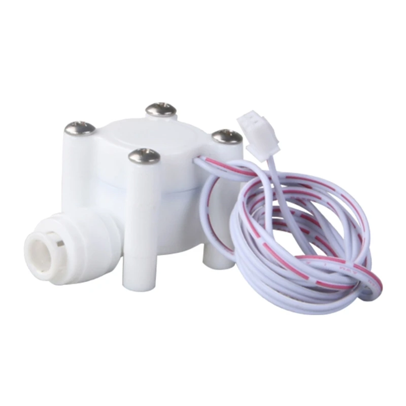 

Water Flow Switch Control Flowmeter 1/4" Quick Plug Plastics Flow Sensor Drop Shipping