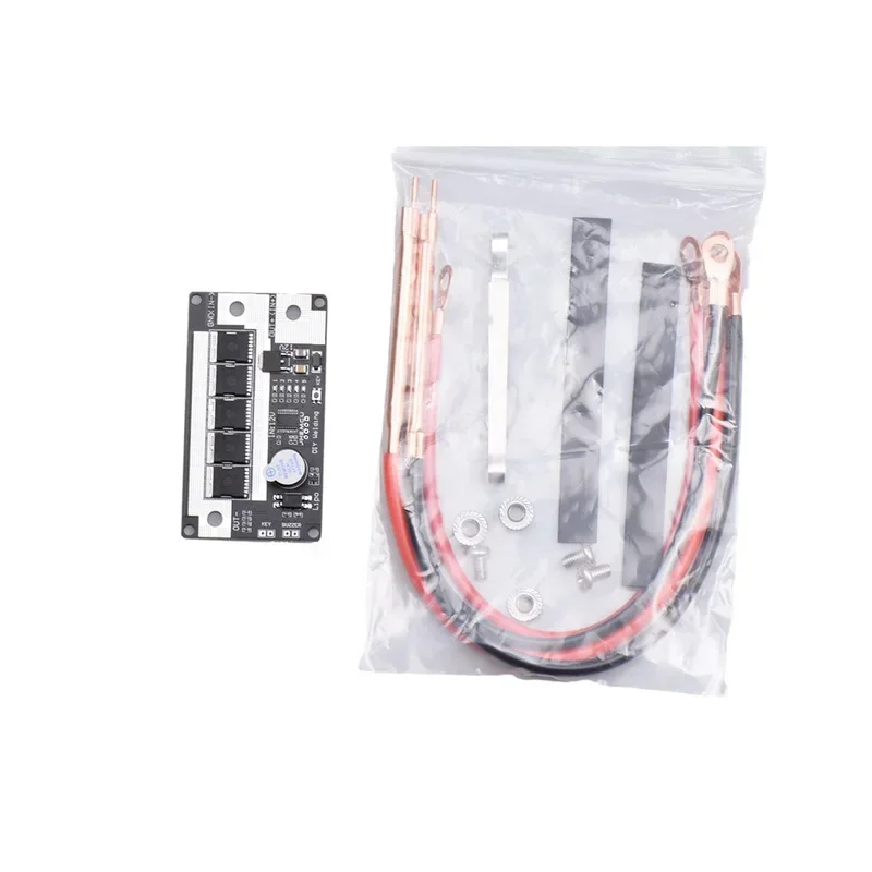 Фото Плата управления JHEMCU 12V для точечной сварки LiPo аккумуляторов 18650, 26650, 32650, высокотоковый точечный сварочный аппарат для радиоуправляемых моделей, DIY-проектов, самолетов, лодок, автомобилей №1