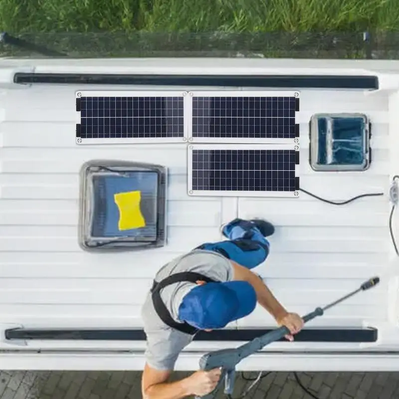 Зарядное устройство для автомобильных батарей на солнечной батарее 100 Вт