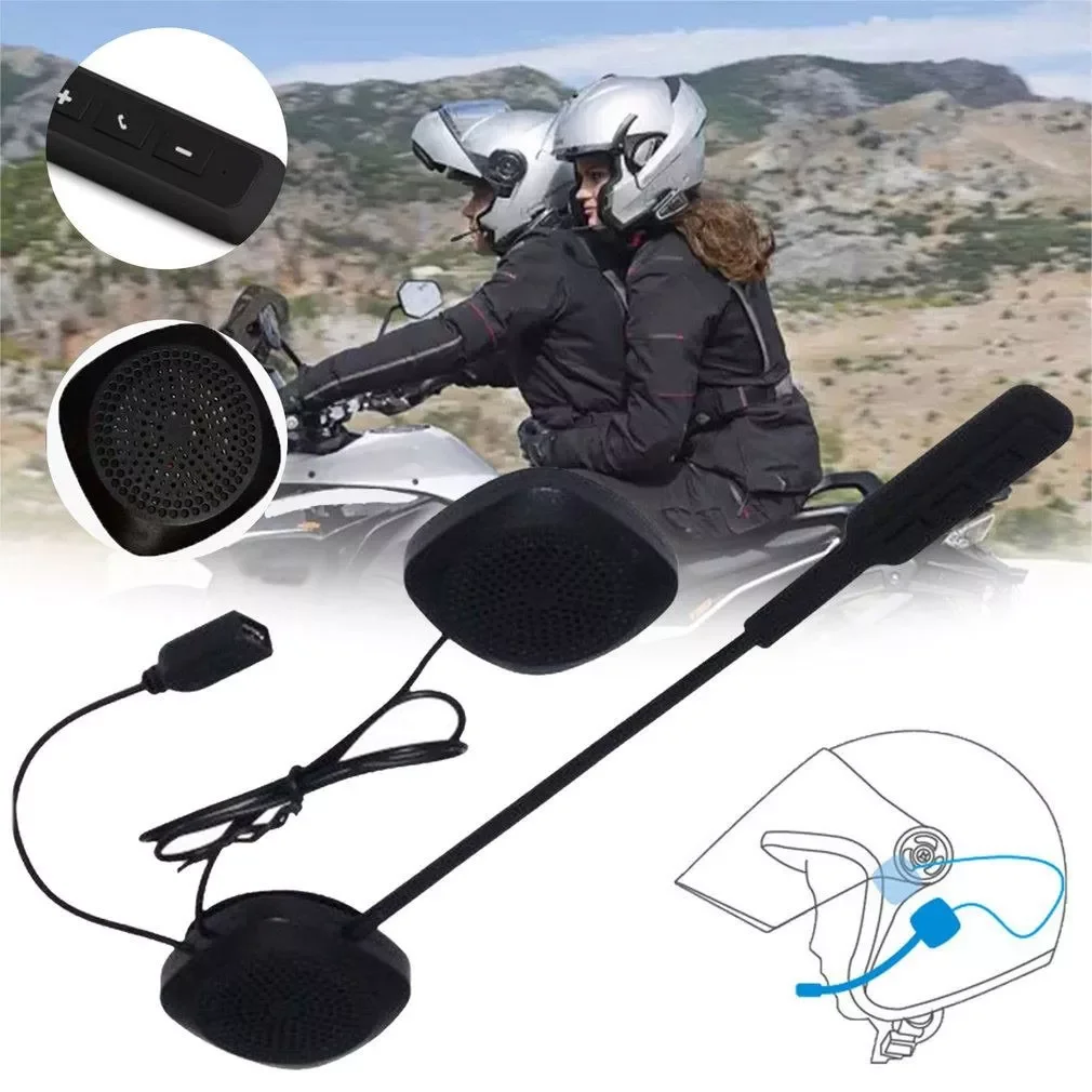 

Motorcycle Helmet Headset Motorcycle Handsfree Headphone for Music GPS