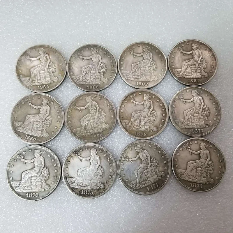 1 шт. реплика ремесел американский S сидит на цветке зарубежные памятные монеты