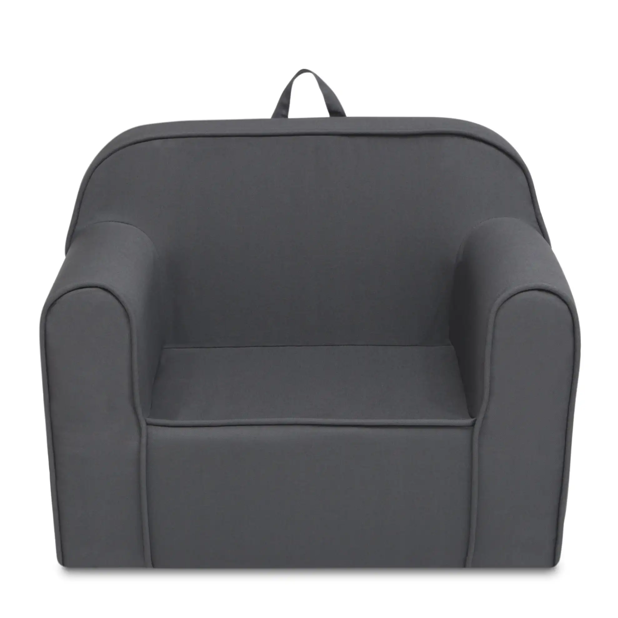

Delta Children Cozee Chair for Kids for Ages 18 Months and Up, Dark Grey