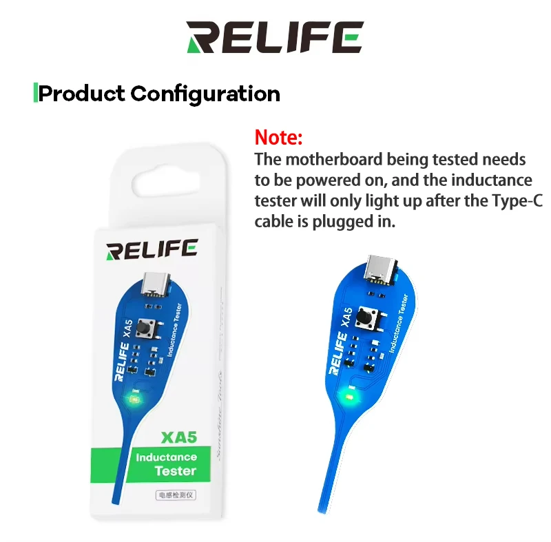 

RELIFE XA5 Тестер индуктивности