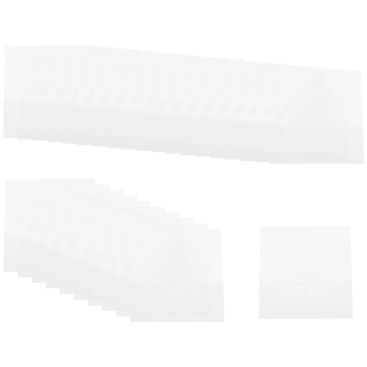 30 плоских открытых верхних сумок прочная крышка 6 7 мил пластиковые наружные