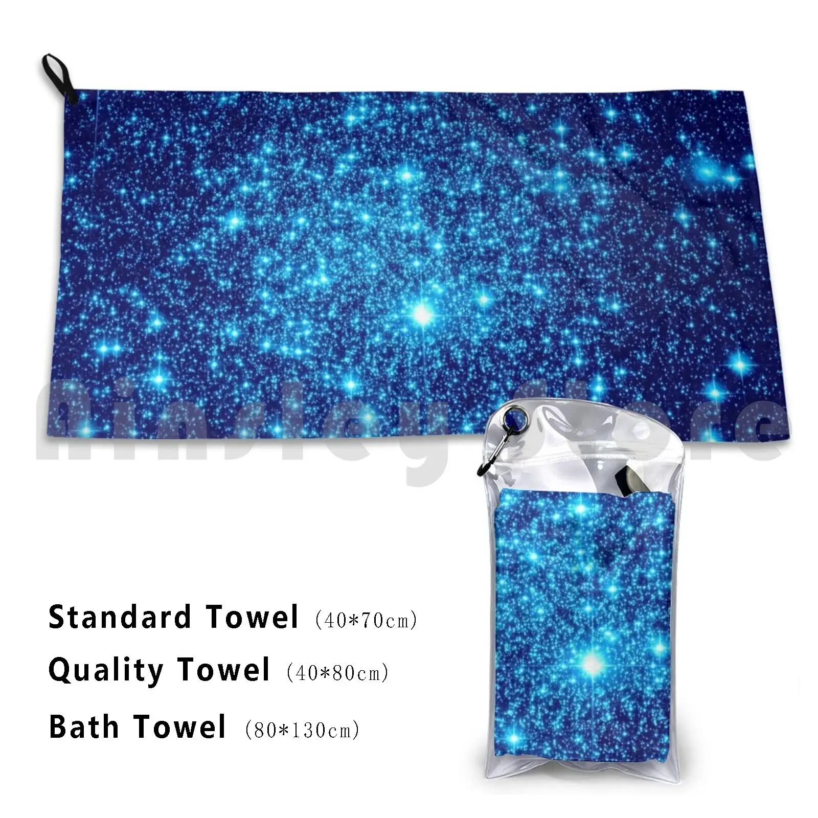 

Ярко-голубое полотенце с блестками для Galaxy 2286