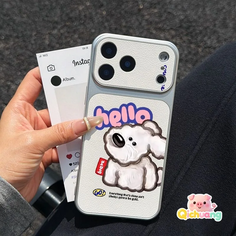 Фото Чехол для телефона Realme C25 C25S C25Y C21Y C20 C20A C17 C15 C12 C11 C3 C3i C1 из искусственной кожи с милым рисунком собаки породы вест-хайленд-уайт-терьер, мягкий чехол №2
