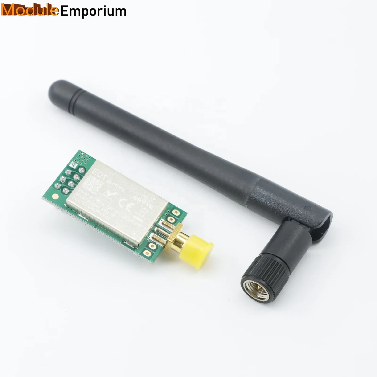 Большой радиус действия E01-ML01DP5 Ebyte 20 дБм 2100 м SPI NRF24L01 + PA + LNA 2,4 ГГц радиочастотный беспроводной модуль приемопередатчика антенна с экраном