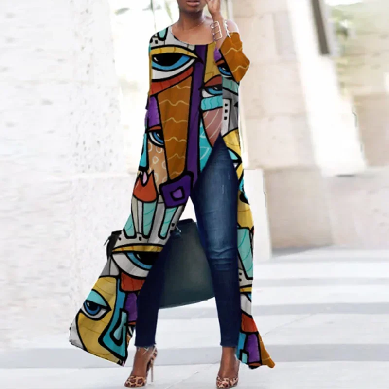 Gymdolphin женская длинная футболка с принтом круглый вырез половина рукава