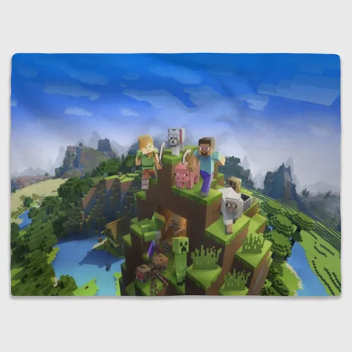 Фото Плед 3D MINECRAFT №1