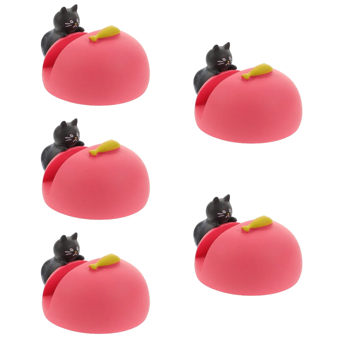 

5pcs Tabletop Decorative Cellphone Holder Mobile Cartoon Stand Desktop Support