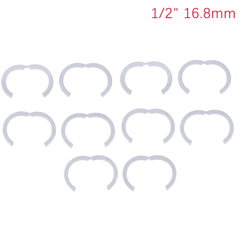 10 шт., сегментные кольца из гофрированной нержавеющей стали на солнечной батарее DN16 DN20 DN25 DN32, солнечная гофрированная труба, специальная Стопорная труба, солнечные детали