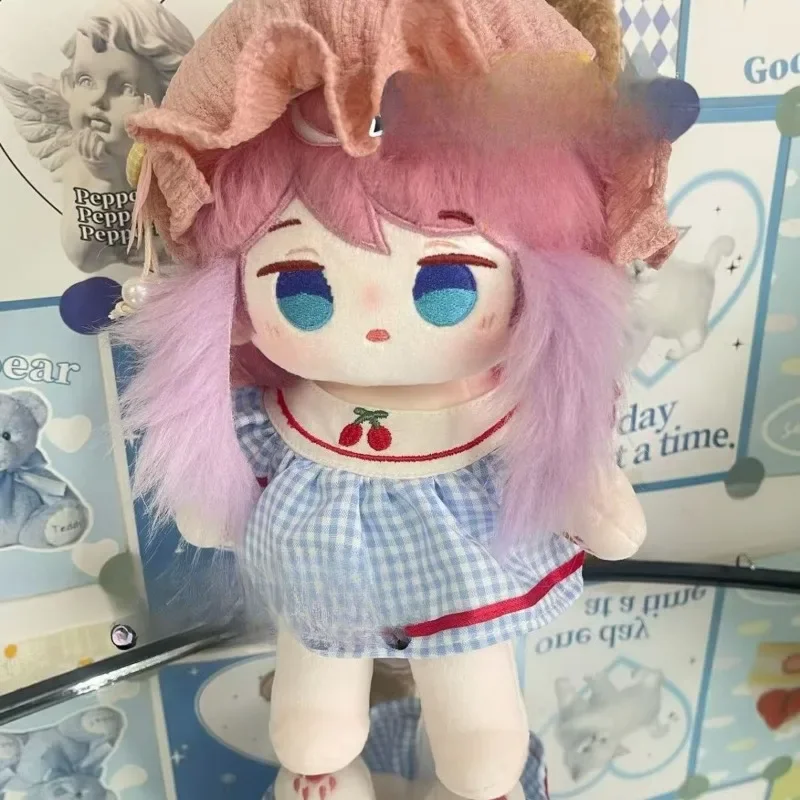 Фото 20 см аниме мягкая роль Amemura Ramuda Kawaii Dress-up хлопковое тело куклы со скелетом мультяшный идол плюшевые игрушки фигурки фанаты подарок №5