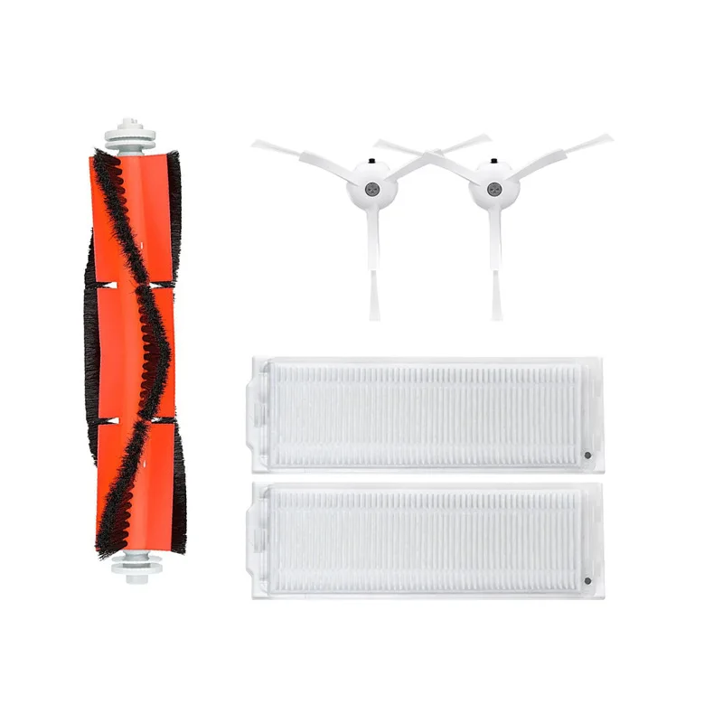 

For Xiaomi Mijia Wash Free Sweeping Robot Accessories MJSTP Sweeping Machine Main Brush Edge Brush Screen