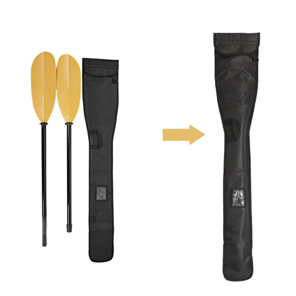 

Durable Paddle Bag Kayak 130*26cm Adjustable Shoulder Black Can Storage 2 Paddle Carrying Oar Bag Nylon Handle