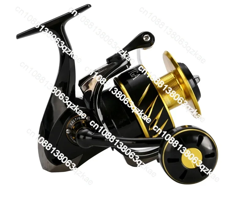 Фото Катушка для рыбалки Saltiga SW4000XG SW6000HG SW10000HG, для морской воды, 11+1 подшипников, спиннинговая/джиговая, сила тормоза 35 кг №1