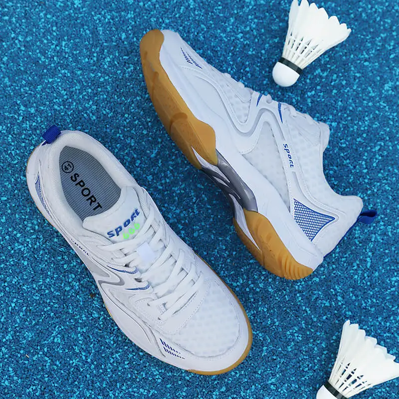 

Unisex Professional Badminton Sport Shoes Breathable Gym Fitness Athletic Trainers Big Size Volleyball Table Tennis Shoes 008