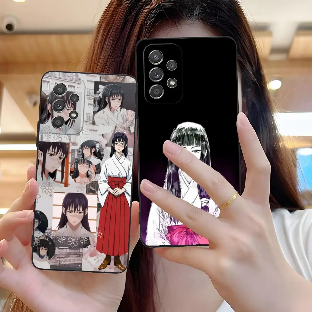 Фото Чехол для телефона Jujutsu Kaisen с изображением Утахиме Иори для Samsung Galaxy A56, 55, 54, 53, 52, 51, 36, 35, 34, 23, 16, 15 5G, красочный, красивый чехол №4