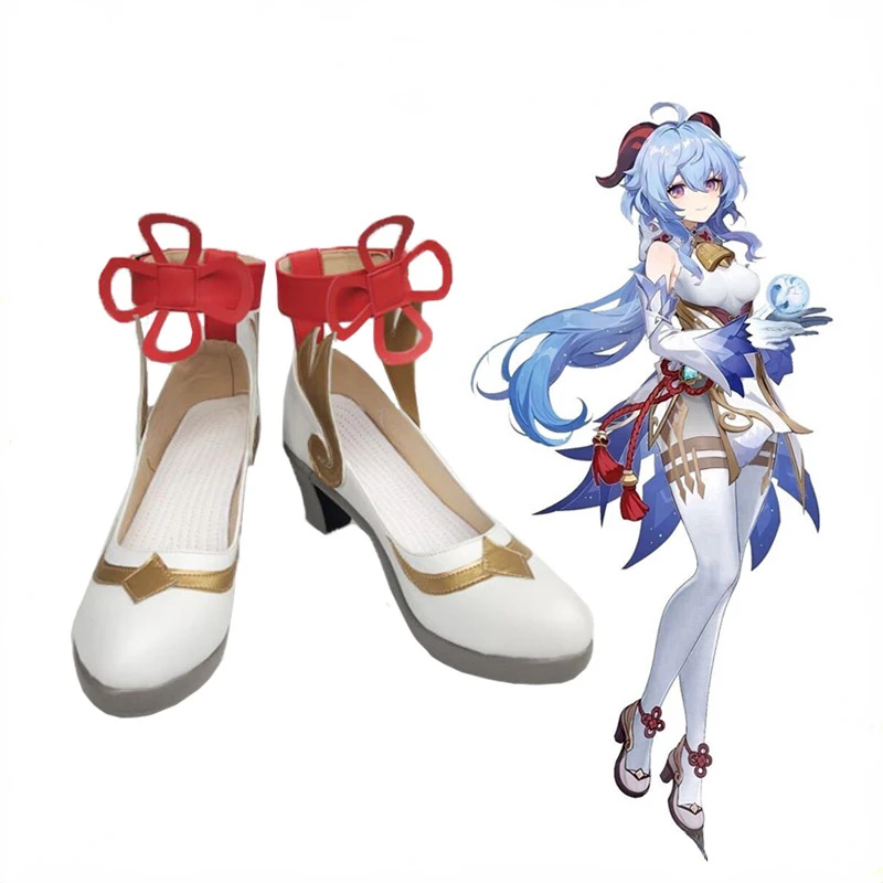 

Game Genshin Impact Cosplay GanYu Shoes Genshin Impact Cosplay Shoes Halloween