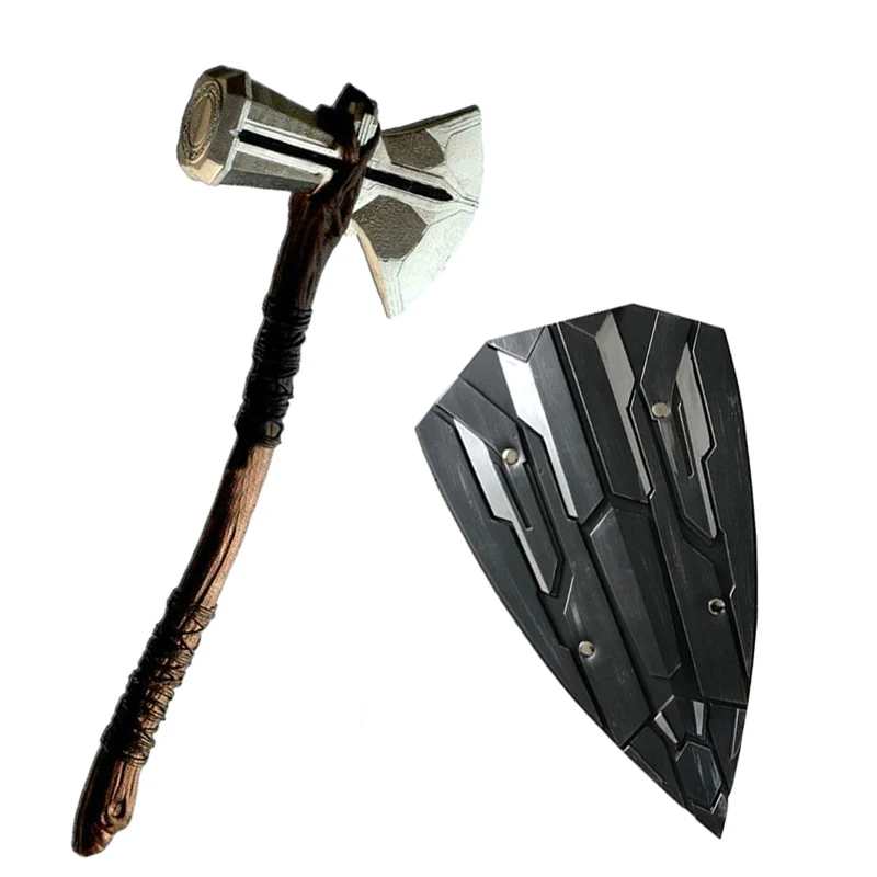 

73cm Cosplay Thunder Axe Stormbreaker Prop Weapon Thor's Hammer Avengers Role Playing Movie Cos Sacrifice Pirate Beast PU Axe