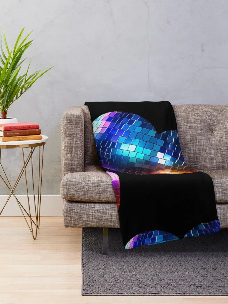 Зеркальный диско-шар - в форме сердца плед стиле аниме мягкие кровати пушистые