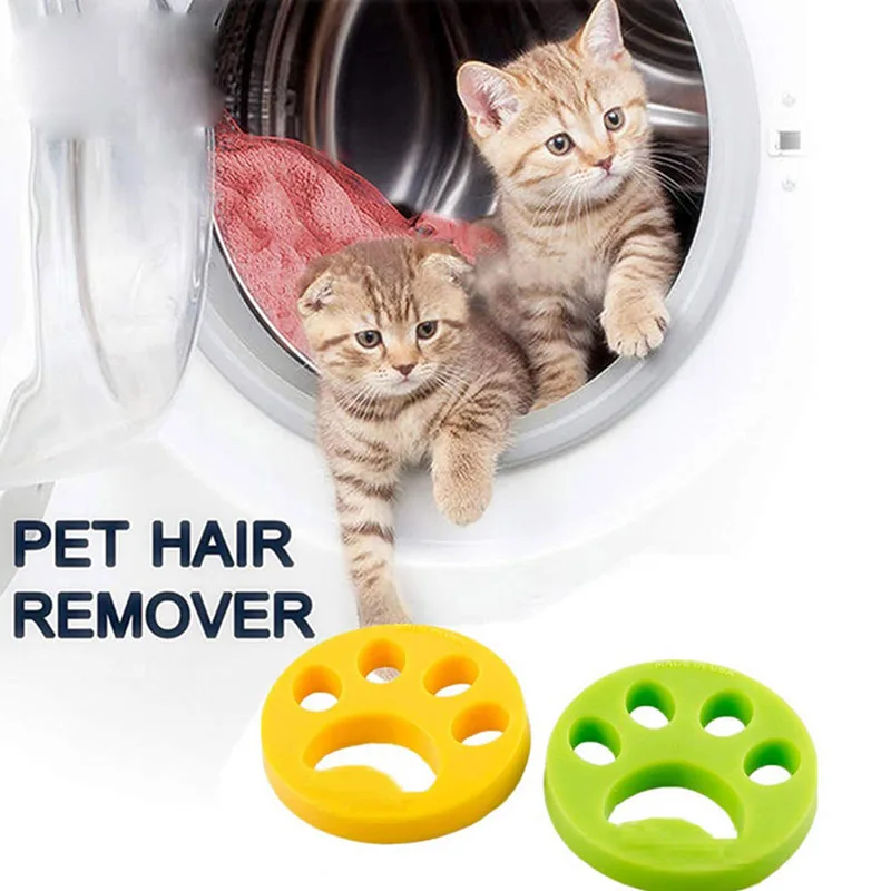 

Pet Hair Remover Washing Machine Dog Cat Fur Lint Catcher Clothes Dryer Reusable Hair Accessories For Cleaning Laundry