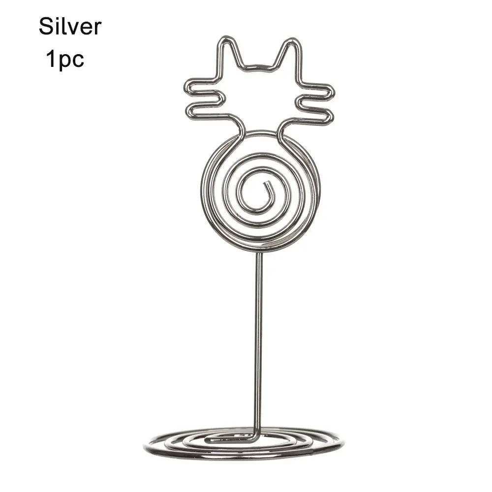 

Розовые золотые металлические зажимы для фото