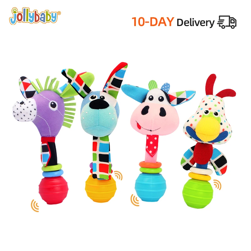 Мягкая игрушка-погремушка для детей 0-12 месяцев |