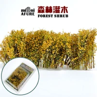 military model forest thicket building materials mini bush scrub for model train railway layout