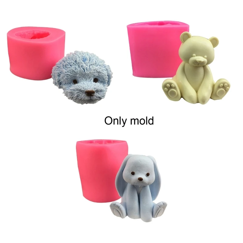 

Bear Rabbit Molds Silicone Molds Resin Mold for Making
