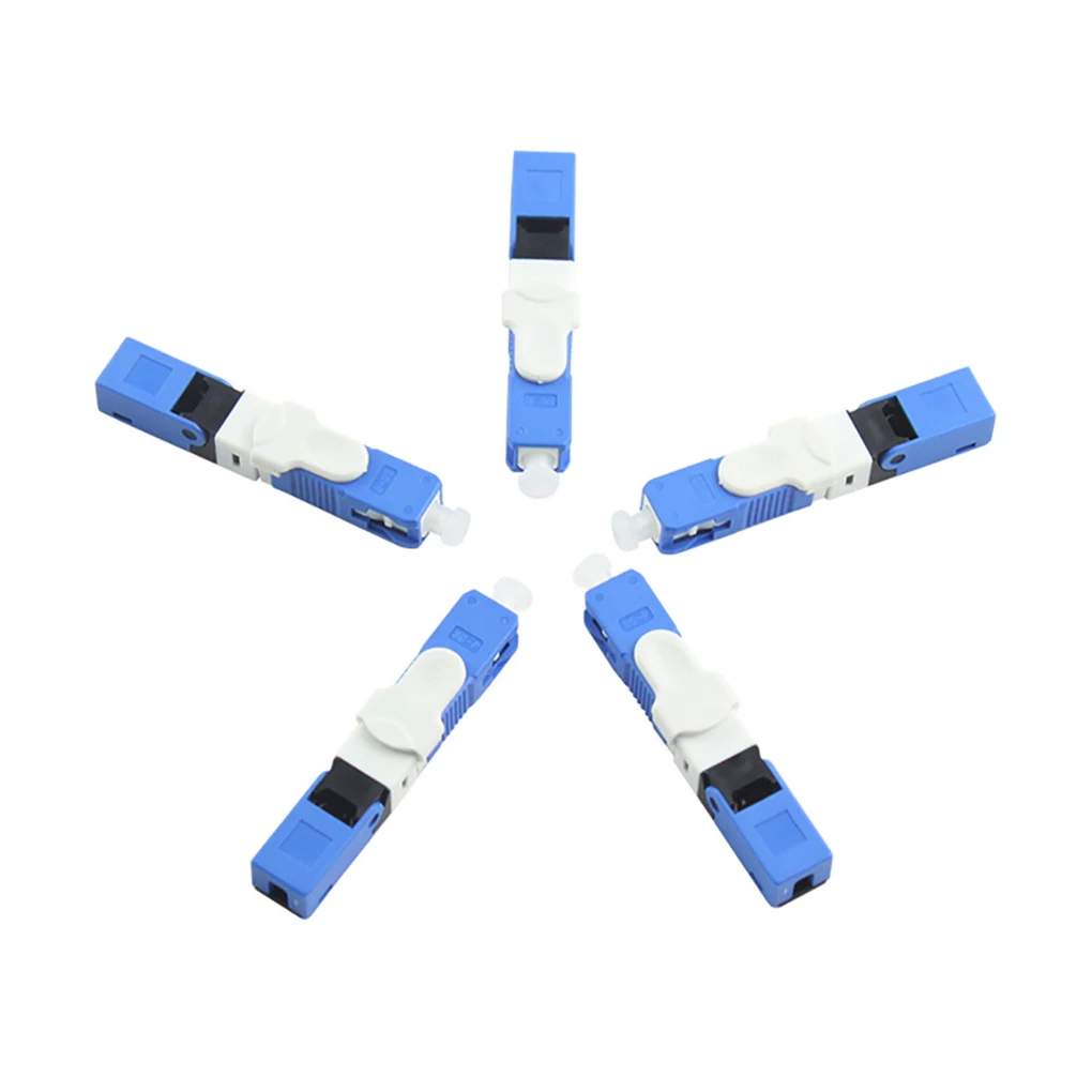 

100 Pieces Single Mode Optical Fiber Fast Connector Cable Adapter Electronic
