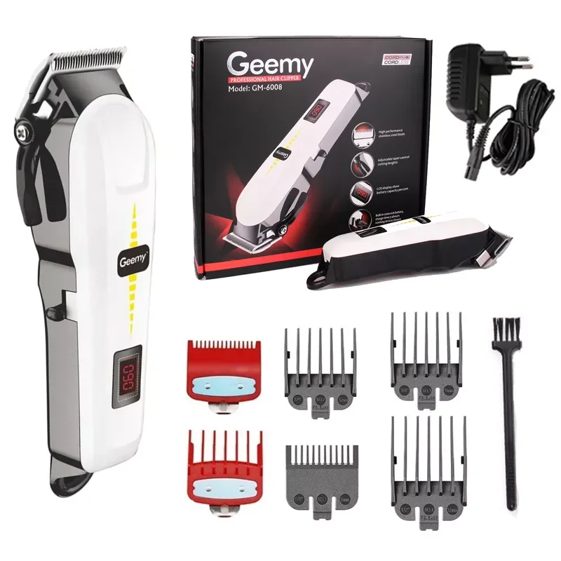 

professional barber hair clipper cordless hair trimmer beard trimer for men hair cutting machine rechargeable hair cut