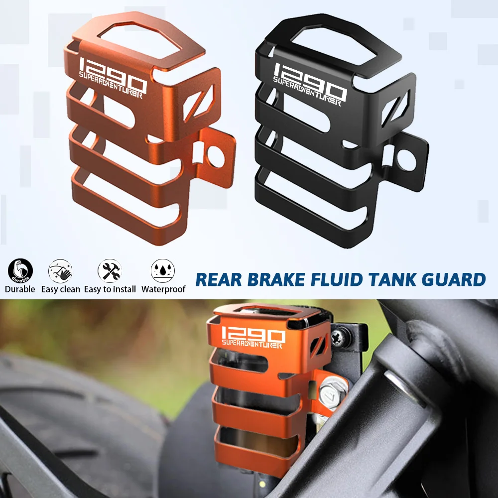 

2023 For KTM 1290SUPERADVENTURER 1290 SUPERADVENTURE R 2022 Motorcycle Parts Rear Brake Fluid Tank Reservoir Guard Cover Oil Cap