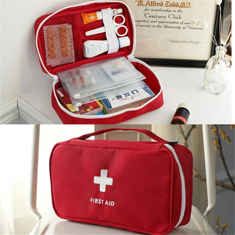 

Fashionable Travel Portable Bag Medical Bag First Aid Medicine Organizer Bag Miscellaneous Organizer Large reusable