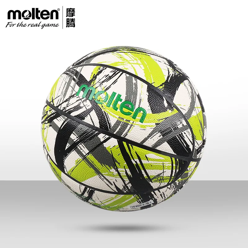 

Баскетбольный Мяч Molten B7F3501 из натуральной кожи, Размер 7