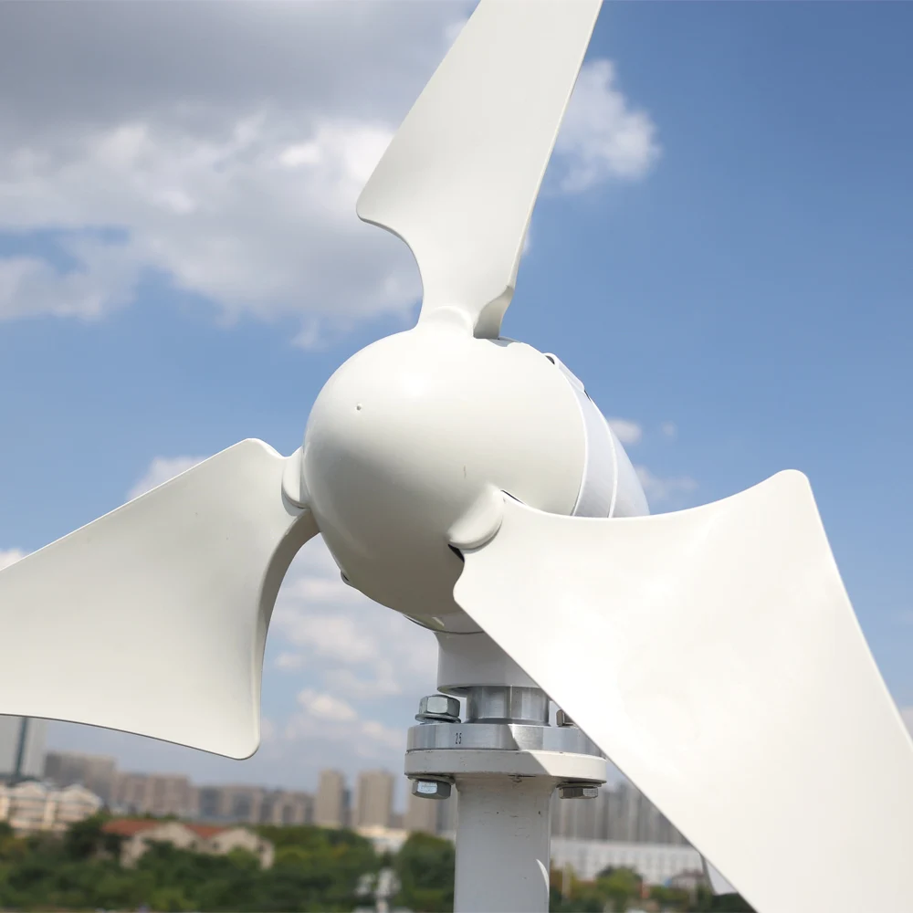 Новая энергия 5000 Вт 3000 12 В-48 В маленькая ветряная мельница 5 лопастей