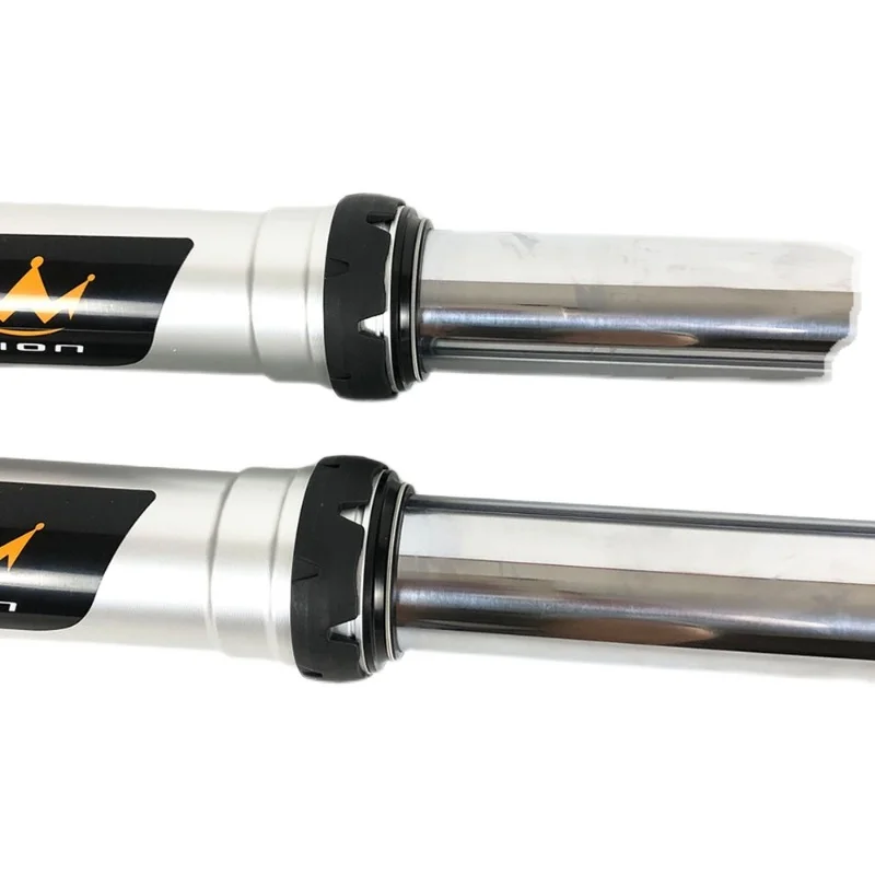 

Two-stroke motocross front shock assembly