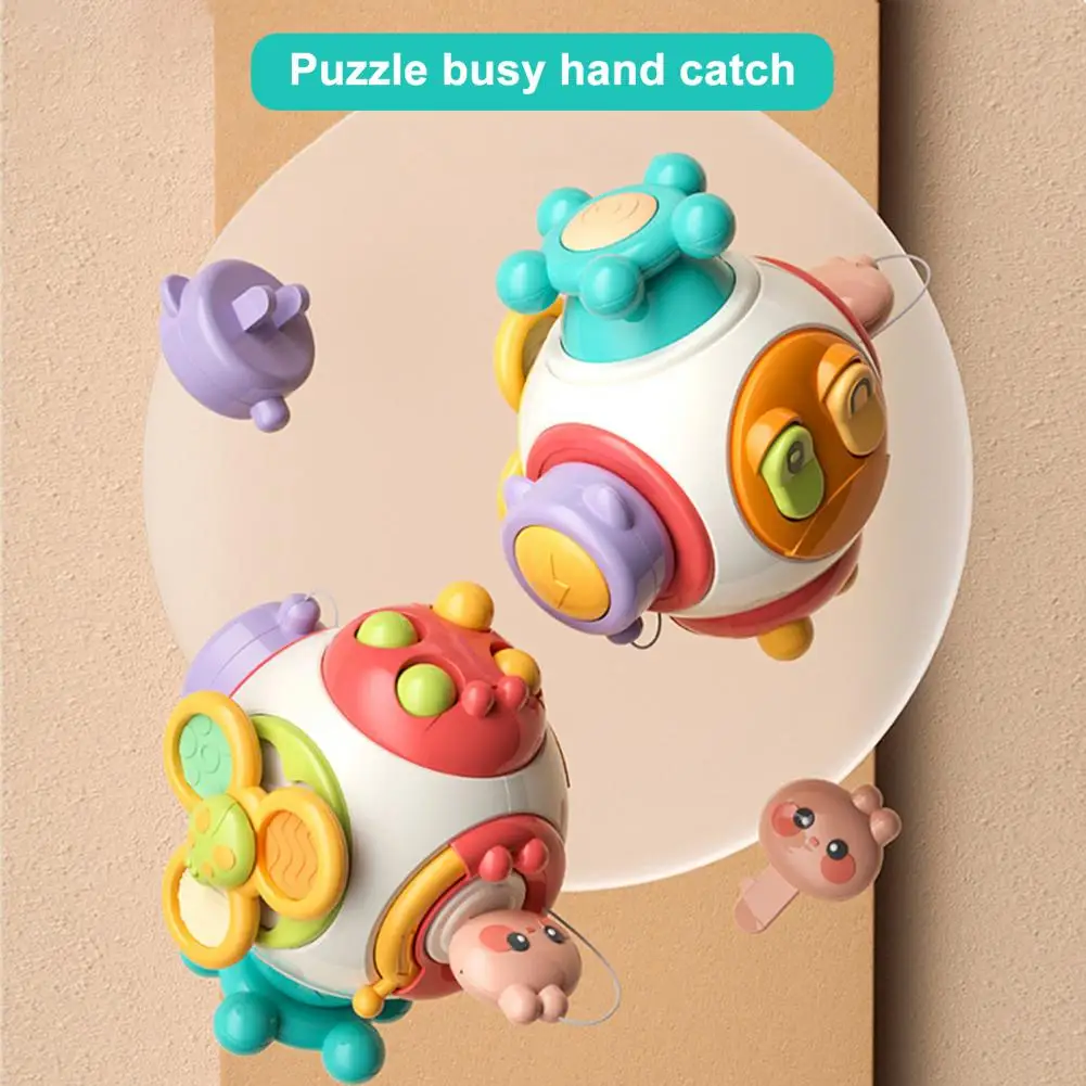 

Настольная игрушка-Спиннер, набор красочных игрушек, доска с захватывающим шариком, мультяшный Настольный Спиннер, мяч для захвата рук, образовательный Подарок для будущей мамы