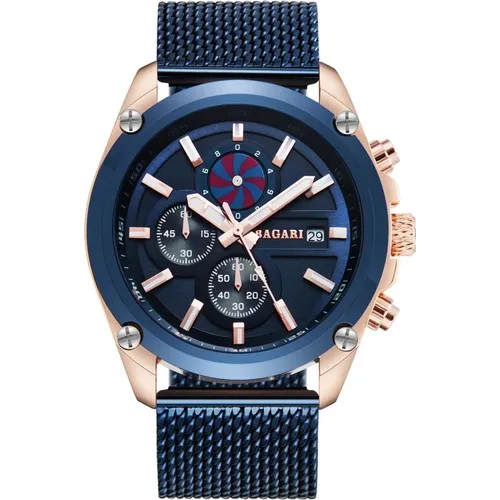 

Bagari 8002 Chronograph Calendar Mash Men 'S Wristwatches Original Product High Quality | Türkiye'den Sent | Discount price